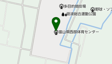 砺波総合運動公園,砺波市野球場電話受付の地図画像