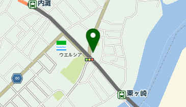 リッチ・モント内灘店の地図画像