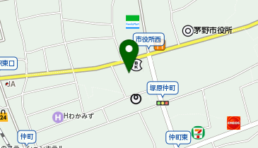 アルピコタクシー諏訪地区集中配車センターの地図画像