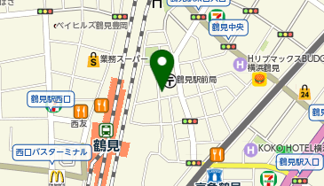 ハローベビーかながわの地図画像