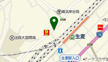 生麦西整骨院の地図画像