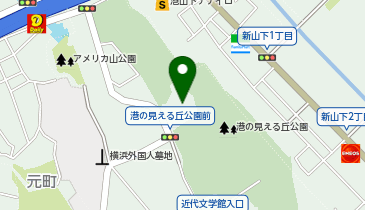 KKRポートヒル横浜の地図画像