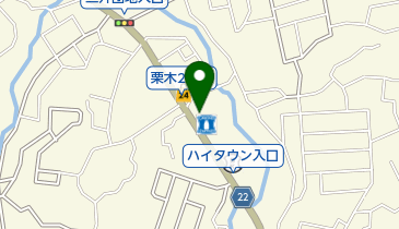 クリーニングショップゼロ栗木店の地図画像