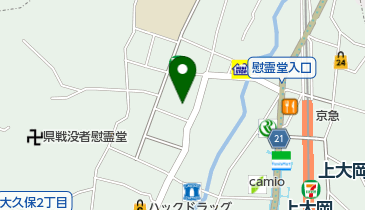 山岸整骨院の地図画像