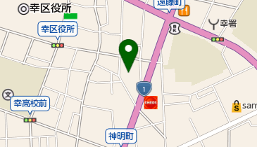 川崎市 御幸日中活動センターの地図画像
