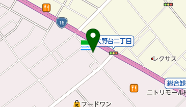 メガポケット相模原16号店の地図画像