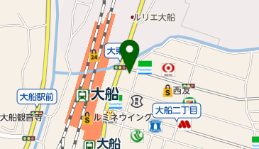 大東建託リーシング株式会社大船店 鎌倉市 不動産 管理 仲介 247 0056 の地図 アクセス 地点情報 Navitime