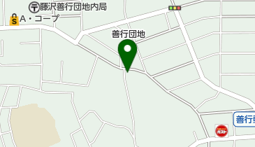 美容室ビューティライフ善行店の地図画像