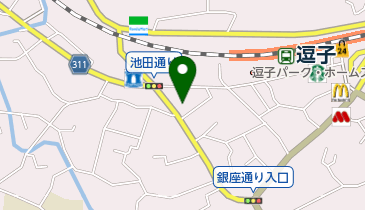 パドブーレ逗子店の地図画像