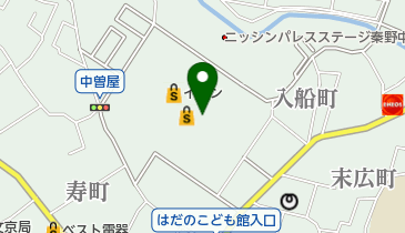 よくわかるほけん案内イオン秦野店の地図画像