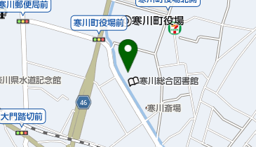 寒川町商工会の地図画像