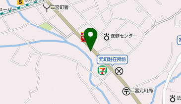 アリスクリーニング二宮店の地図画像