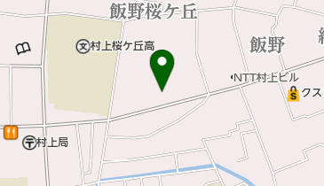 ジャストカット村上店の地図画像