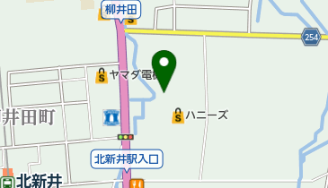 いっさく妙高新井店の地図画像