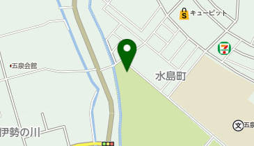 五泉市 あわしま学童クラブの地図画像