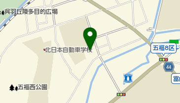 富山市立 五福公民館の地図画像