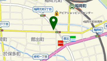お花屋さんナチュレ(NATURE)の地図画像