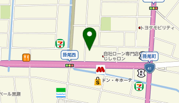 タックルベリー富山店の地図画像