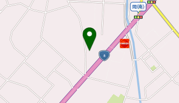 オートガレージランニングの地図画像