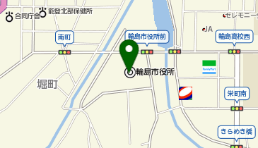 わじま観光案内センターの地図画像