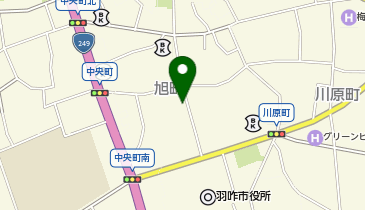 はまさか美容室・貸衣裳店の地図画像