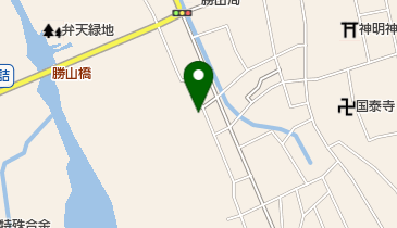 やな川ホルモンの地図画像