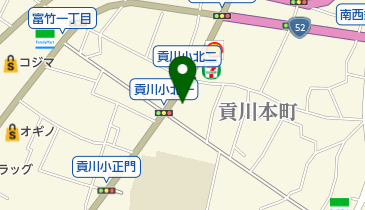 RINRIN甲府店の地図画像