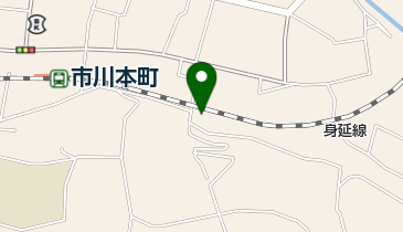山梨義塾市川三郷校の地図画像