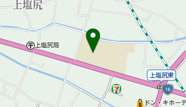 上田市役所 塩尻児童クラブの地図画像