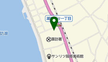 湖岸通り整骨院の地図画像