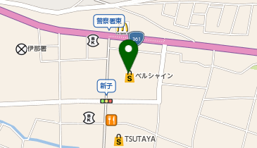 ミストラル伊那店の地図画像