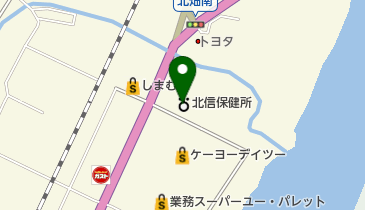 長野県建設技術センターの地図画像