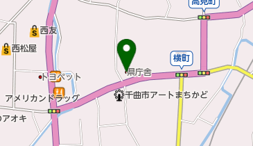 長野県地方税滞納整理機構の地図画像