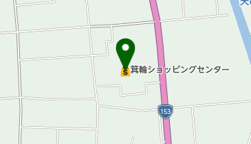 巴屋クリーニングイオン箕輪店の地図画像