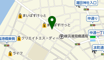 ハートプラスヘルパーステーション鶴見の地図画像