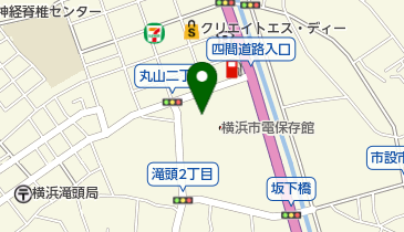 横浜市役所 市民局 たきがしら会館の地図画像