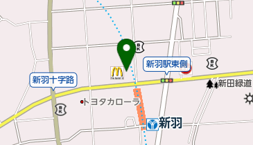 あさひ学館新羽教室の地図画像