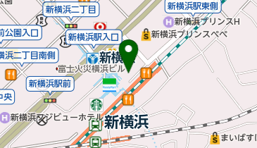 ビューティーリバース新横浜店の地図画像