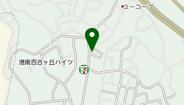 カットハウスユザワの地図画像