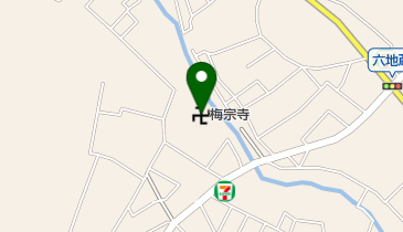 梅宗寺の地図画像