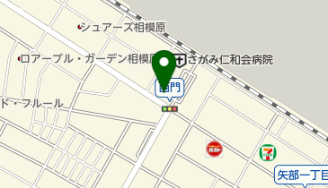 ヘアーリゾートクランプ相模原店の地図画像