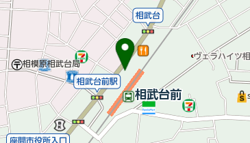 有山商店の地図画像