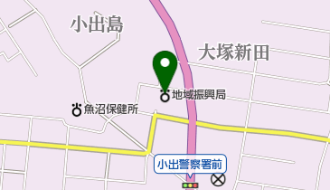 新潟県魚沼地域振興局 夜間・休日警備員室の地図画像