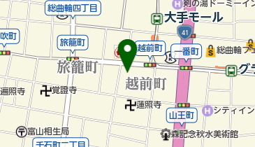 HIRO美容室越前町店の地図画像