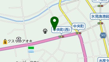 氷見市役所 市民部 健康課 母子保健担当の地図画像