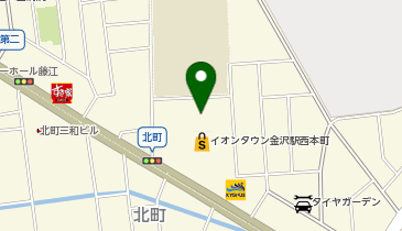 リズミックボクシングTSDカリ金沢の地図画像