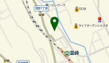 韮崎市役所 市民交流センターニコリの地図画像