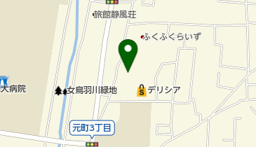 信州大学 国際交流会館の地図画像