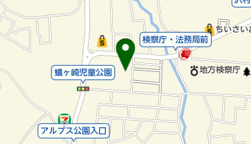 信州大学 こまくさ寮の地図画像