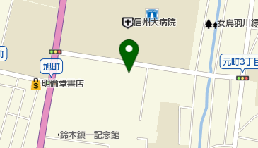 松本市 岡田小学校 あさひ分校の地図画像
